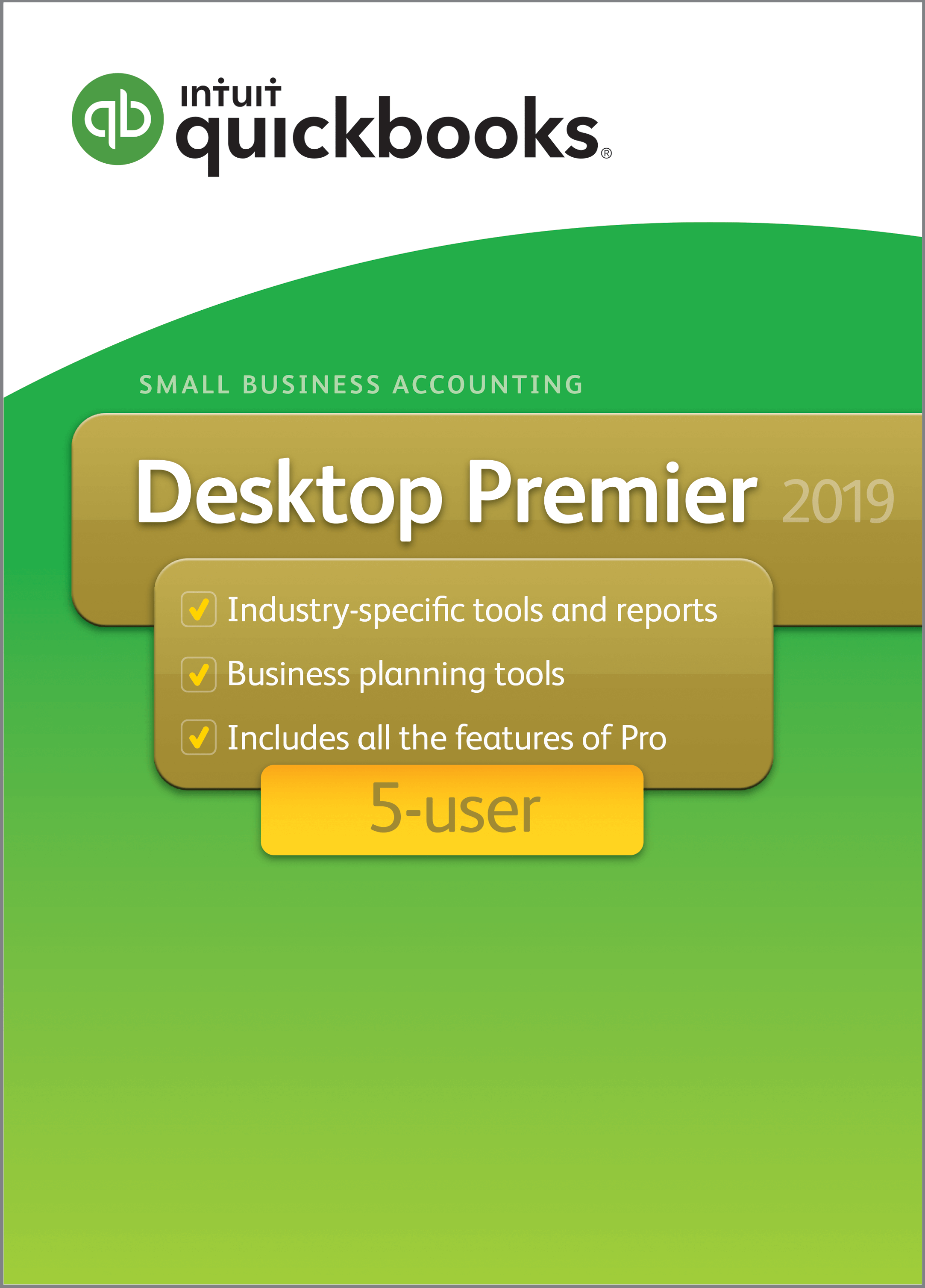 Quickbooks Desktop Premier 2019 5 Users - 